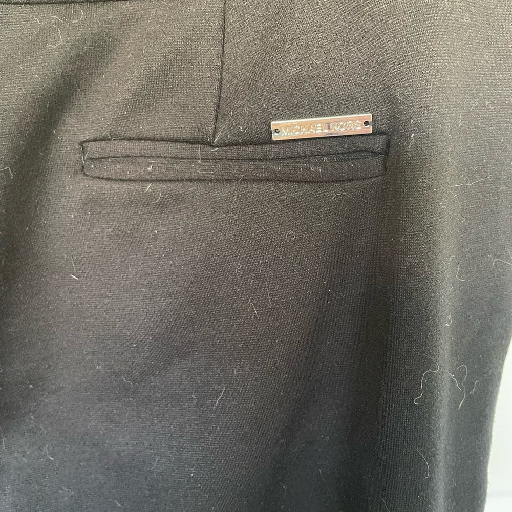 Michael Kors Women's Black Knit Pants - Picture 4 of 5